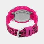 Baby-G Women Quartz Pink Dial Analog-Digital Resin Watch BX033