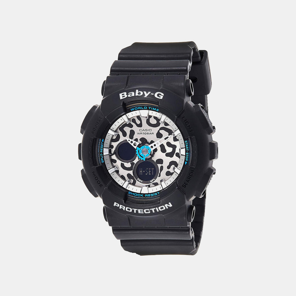 Baby-G Women Quartz White Dial Analog-Digital Plastic Watch BX040