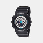Baby-G Women Quartz White Dial Analog-Digital Plastic Watch BX040