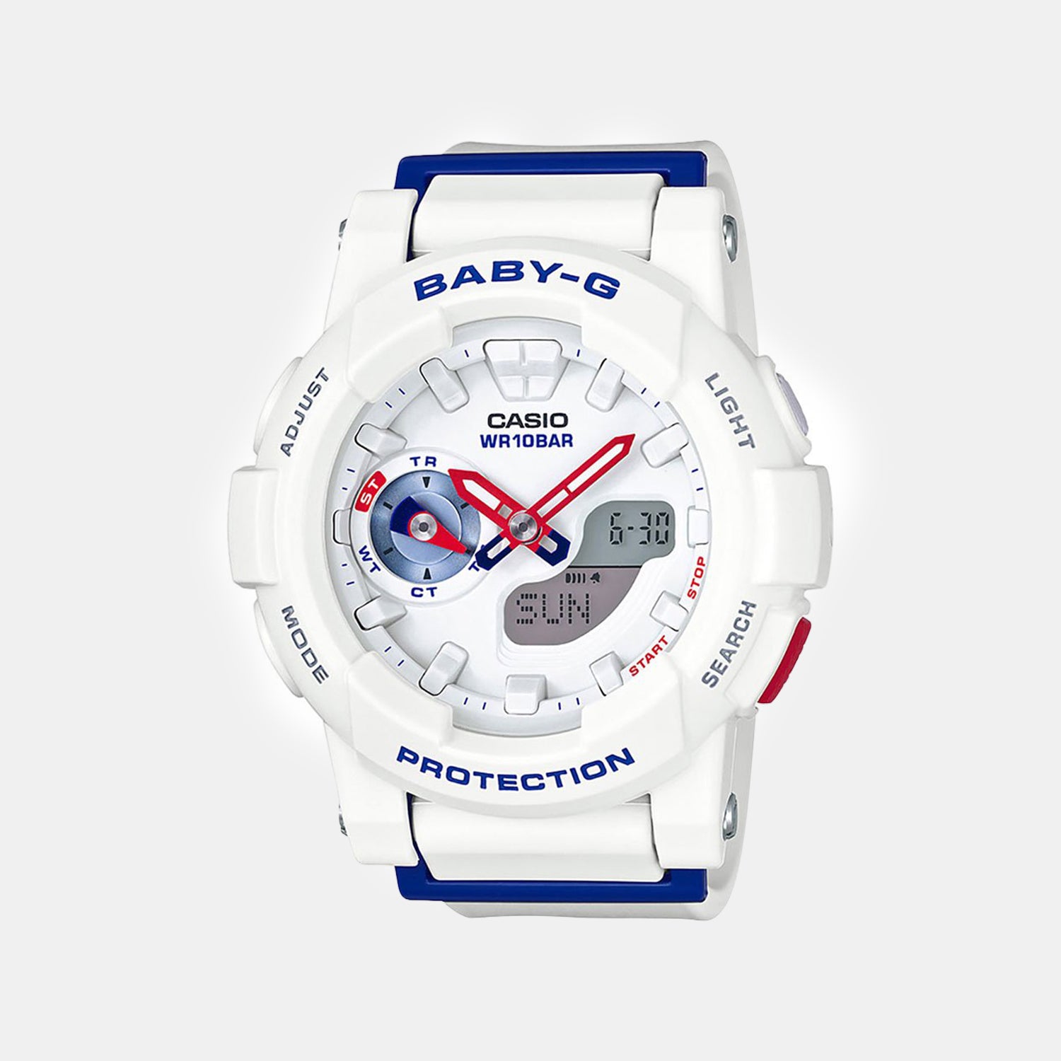 Women Quartz White Dial Analog Resin Watch BX056
