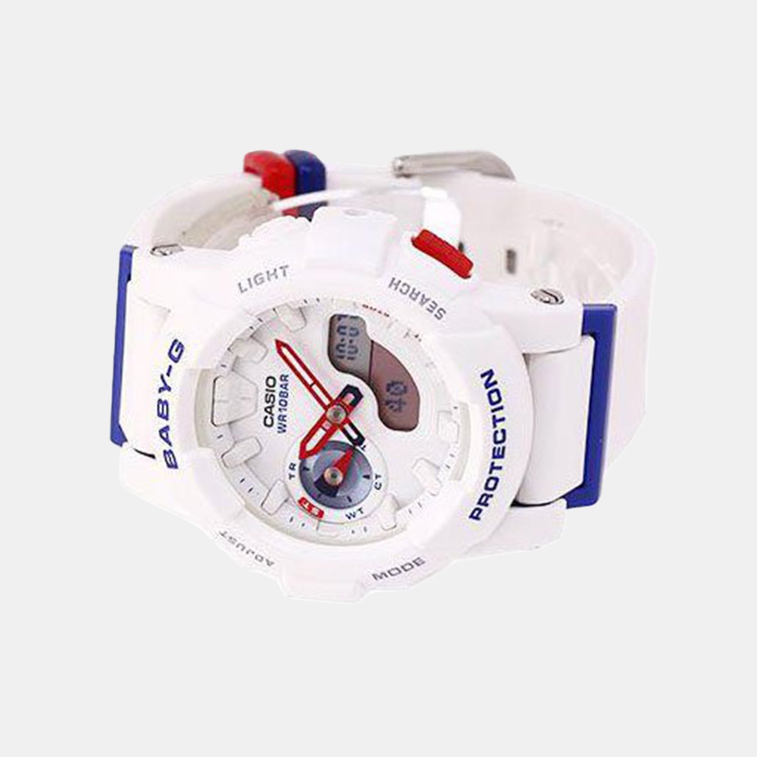 Women Quartz White Dial Analog Resin Watch BX056