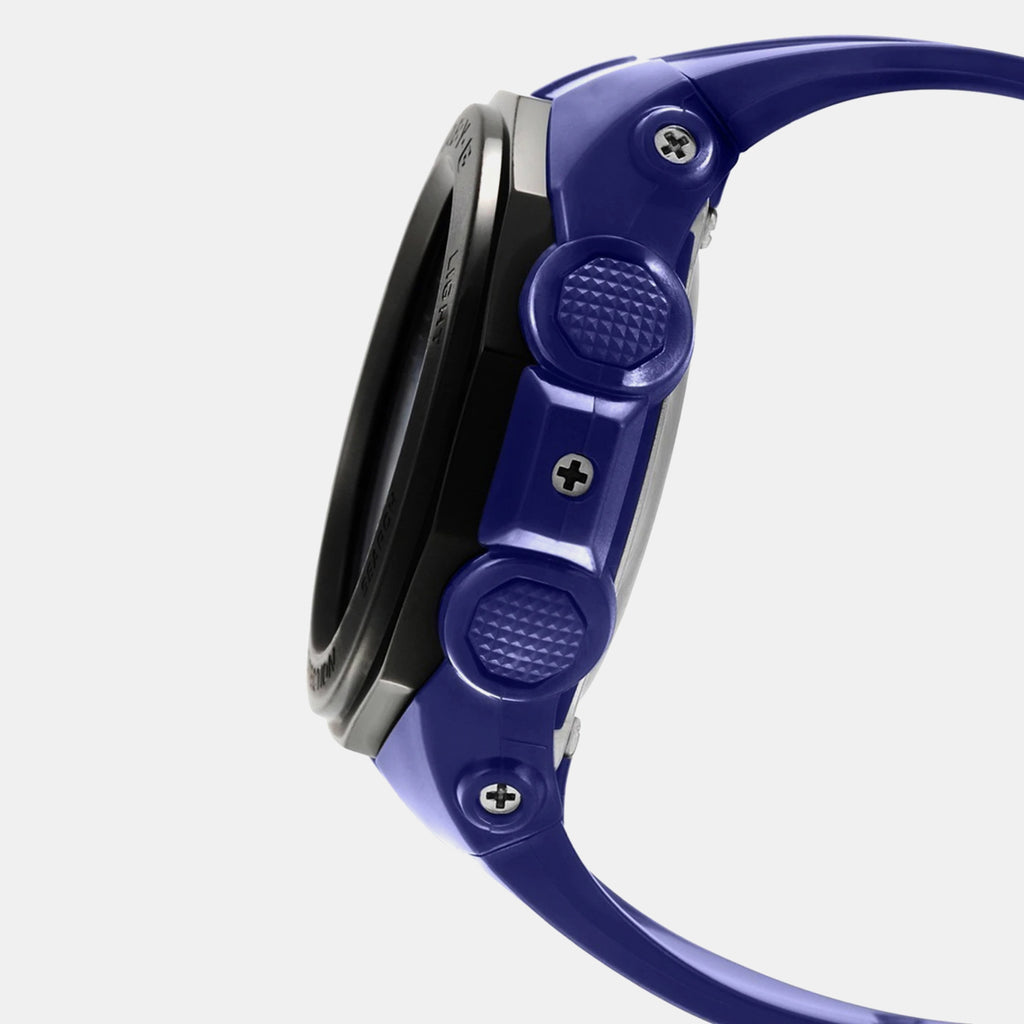 Baby-G Women Quartz Blue Dial Analog-Digital Resin Watch BX061