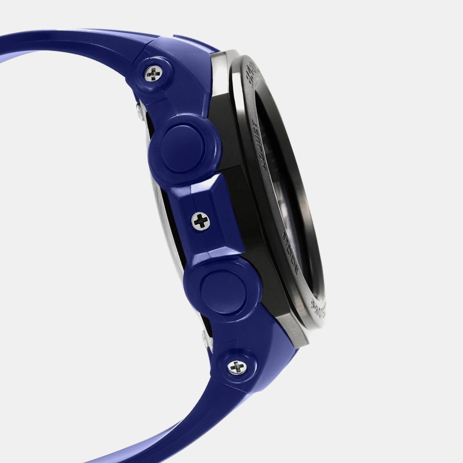 Baby-G Women Quartz Blue Dial Analog-Digital Resin Watch BX061