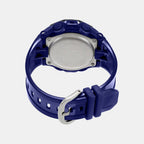 Baby-G Women Quartz Blue Dial Analog-Digital Resin Watch BX061