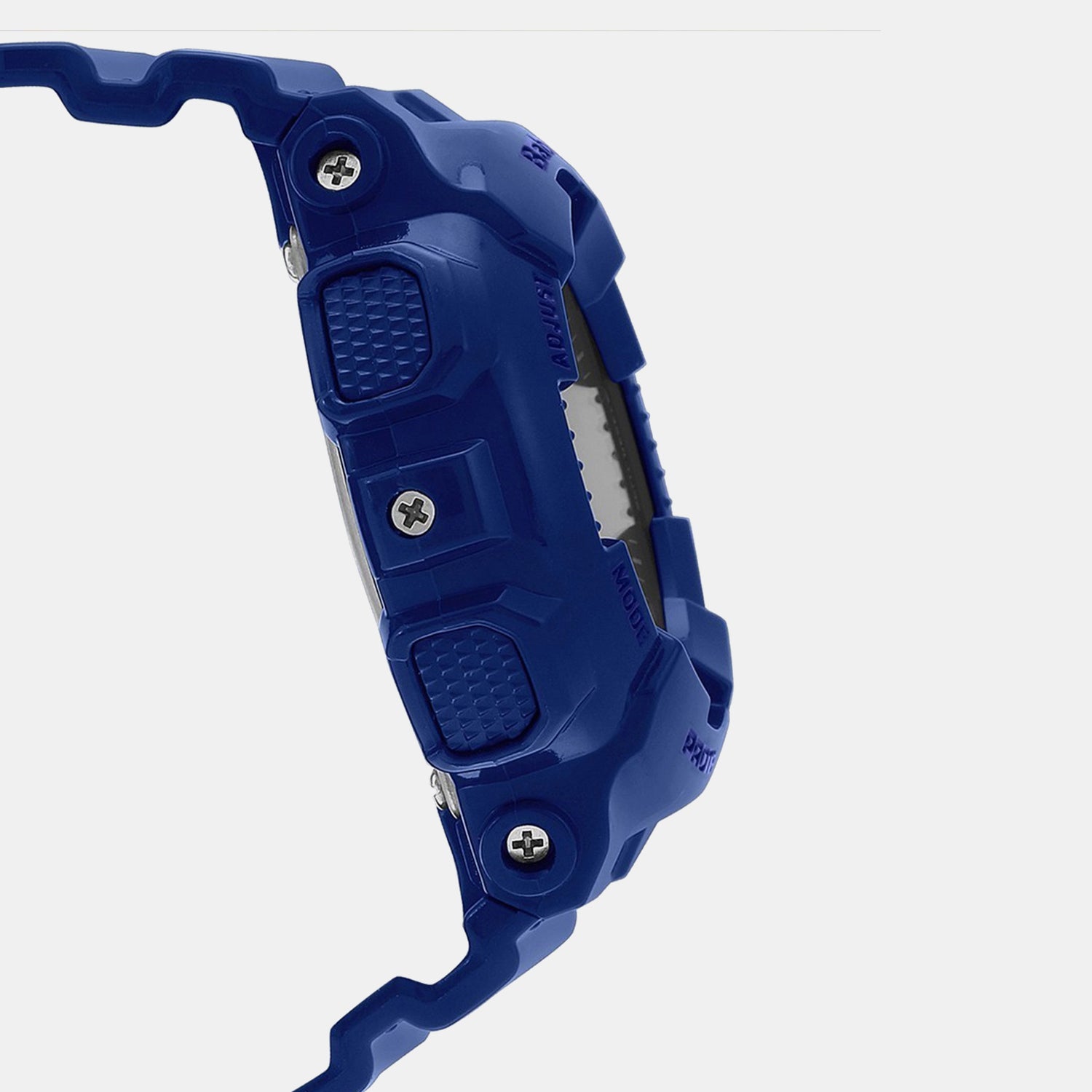 Baby-G Women Quartz Blue Dial Analog-Digital Resin Watch BX069