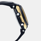 Baby-G Women Quartz Gold Dial Analog-Digital Resin Watch BX109