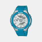 Baby-G Women Quartz Silver Dial Analog-Digital Resin Watch BX113
