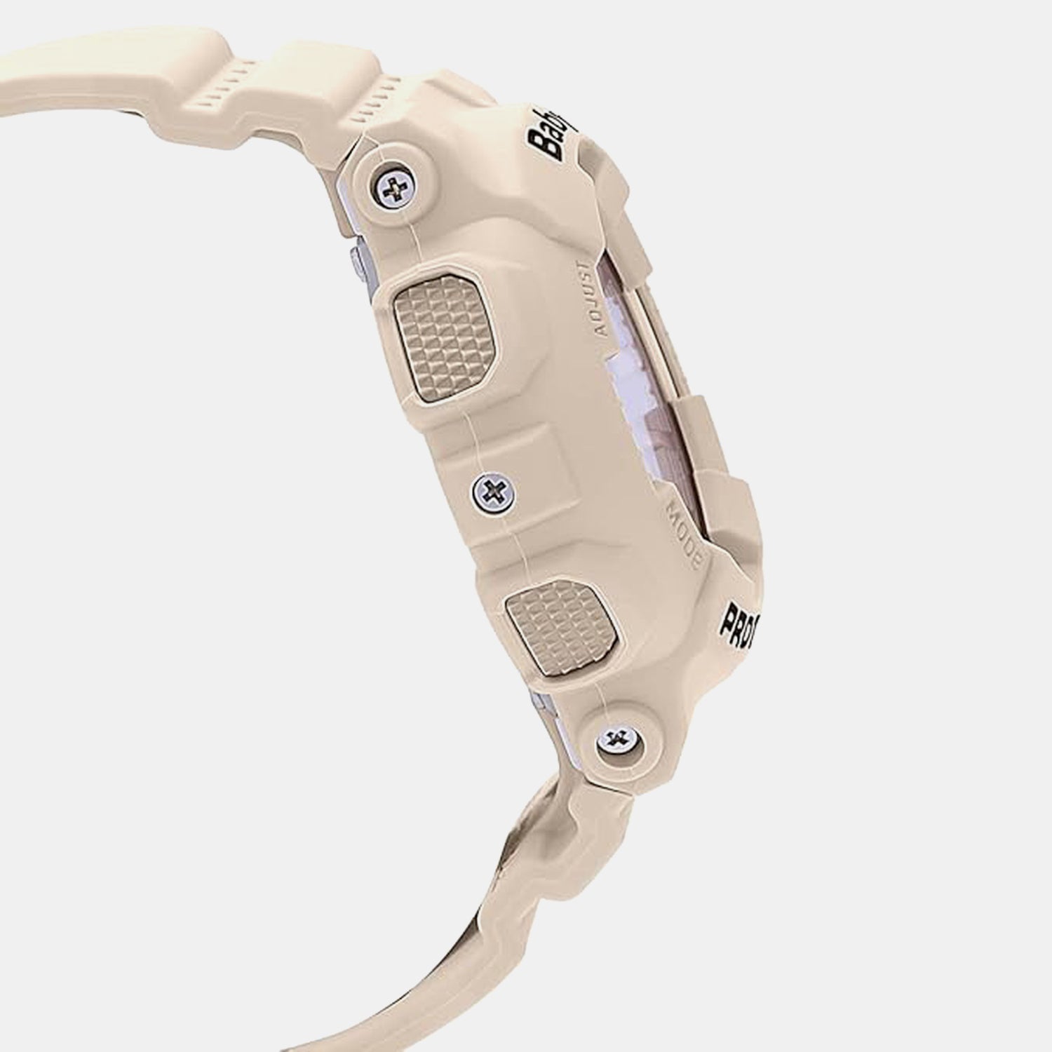 Baby-G Women Quartz Gold Dial Analog-Digital Resin Watch BX123