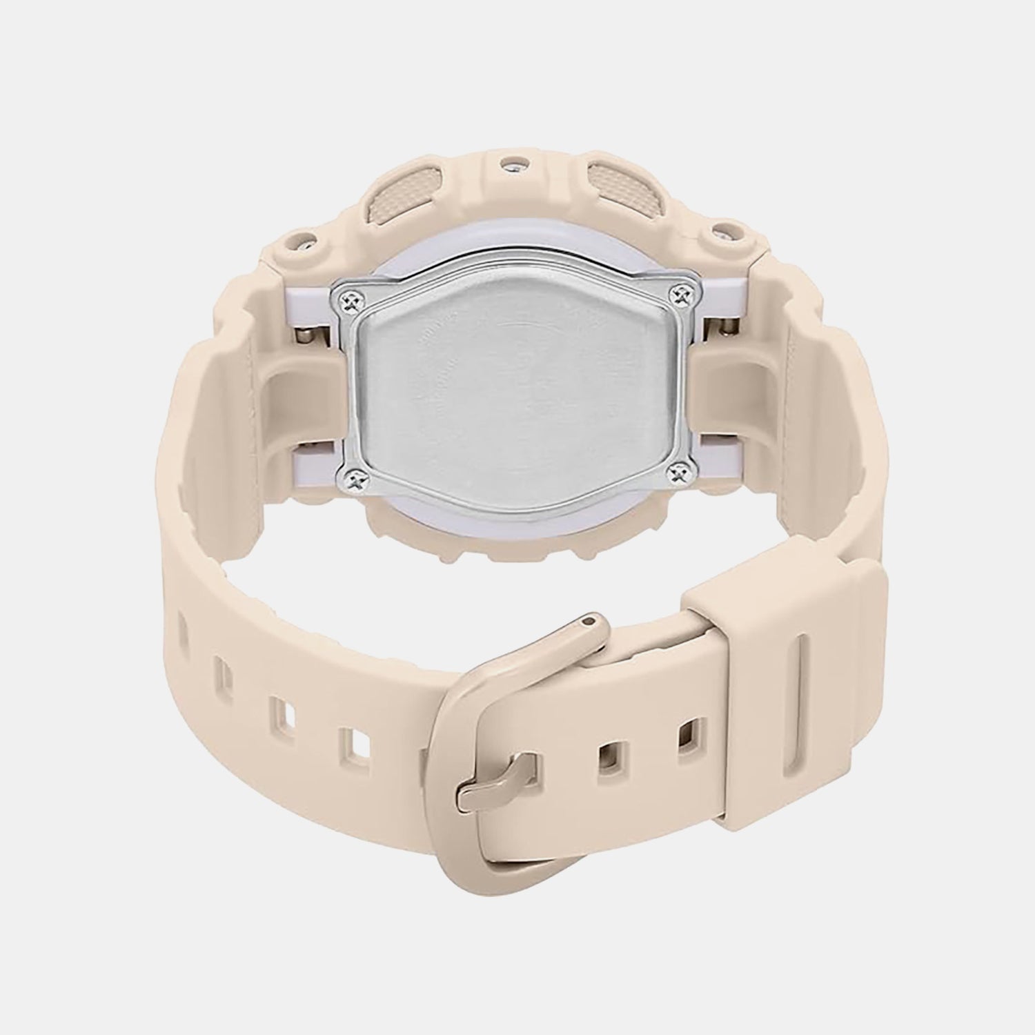 Baby-G Women Quartz Gold Dial Analog-Digital Resin Watch BX123