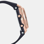 Baby-G Women Quartz Rose Gold Dial Analog-Digital Resin Watch BX130