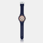 Baby-G Women Quartz Pink Dial Analog-Digital Resin Watch BX136