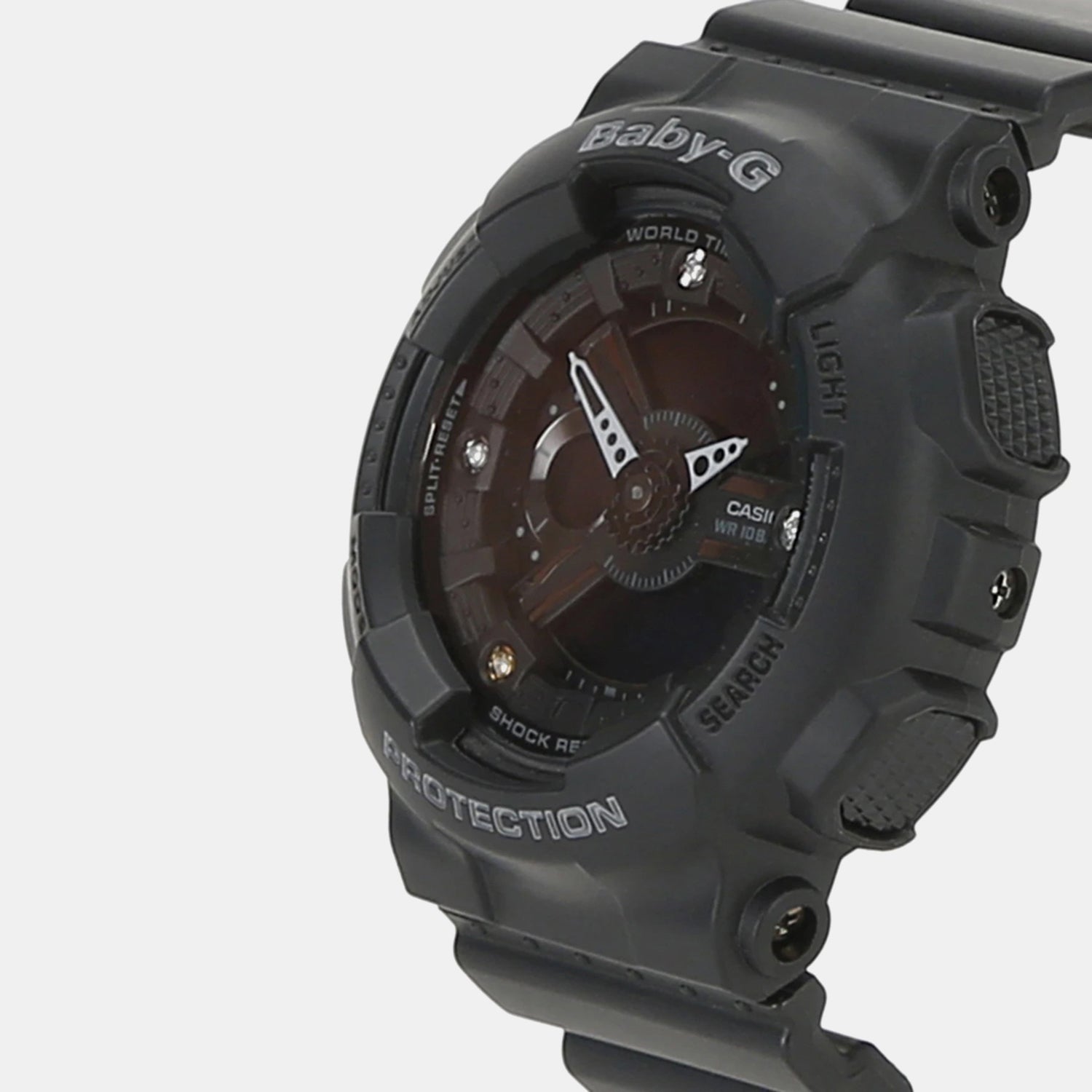 Baby-G Women Quartz Black Dial Analog-Digital Resin Watch BX144