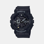 Baby-G Women Quartz Black Dial Analog-Digital Resin Watch BX144