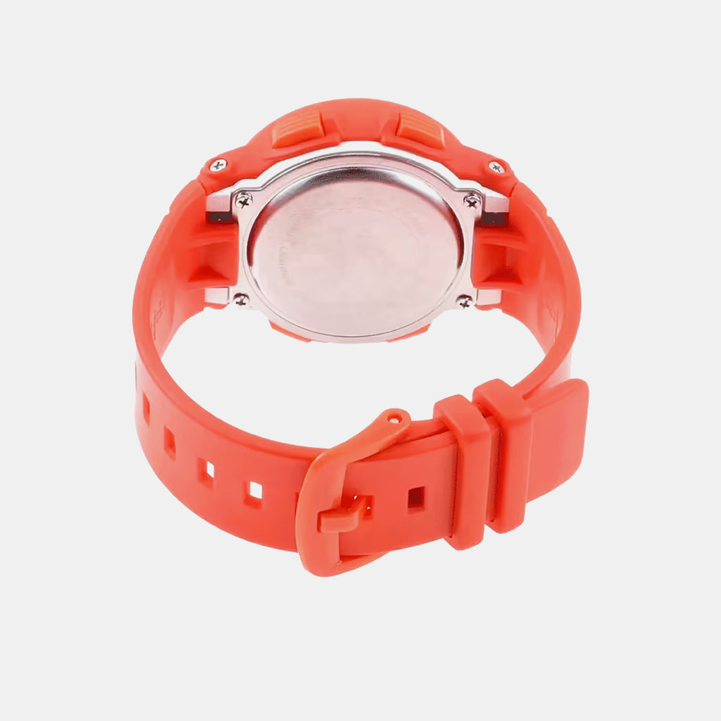 Baby-G Women Quartz Orange Dial Analog-Digital Resin Watch BX154