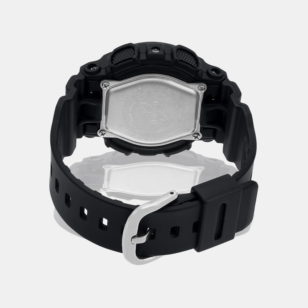 Baby-G Women Quartz Black Dial Analog-Digital Resin Watch BX157