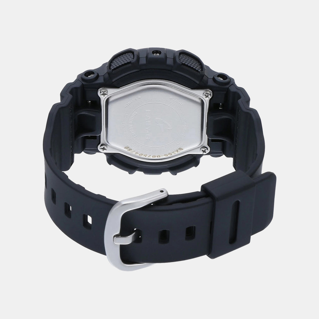 Baby-G Women Quartz Black Dial Analog-Digital Resin Watch BX166