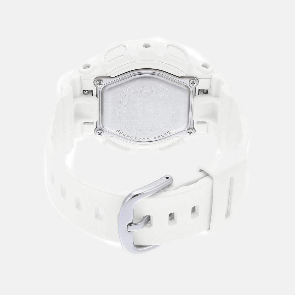Baby-G Women Quartz Pink Dial Analog-Digital Resin Watch BX168