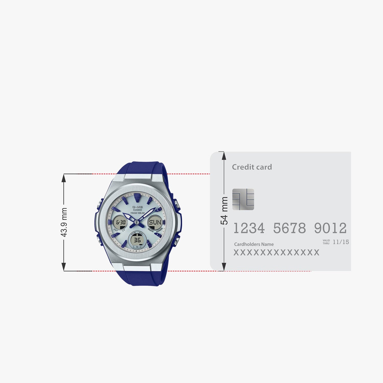 Baby-G Women Quartz Silver Dial Analog-Digital Resin Watch BX184