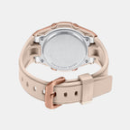 Baby-G Women Quartz Pink Dial Analog-Digital Resin Watch BX194