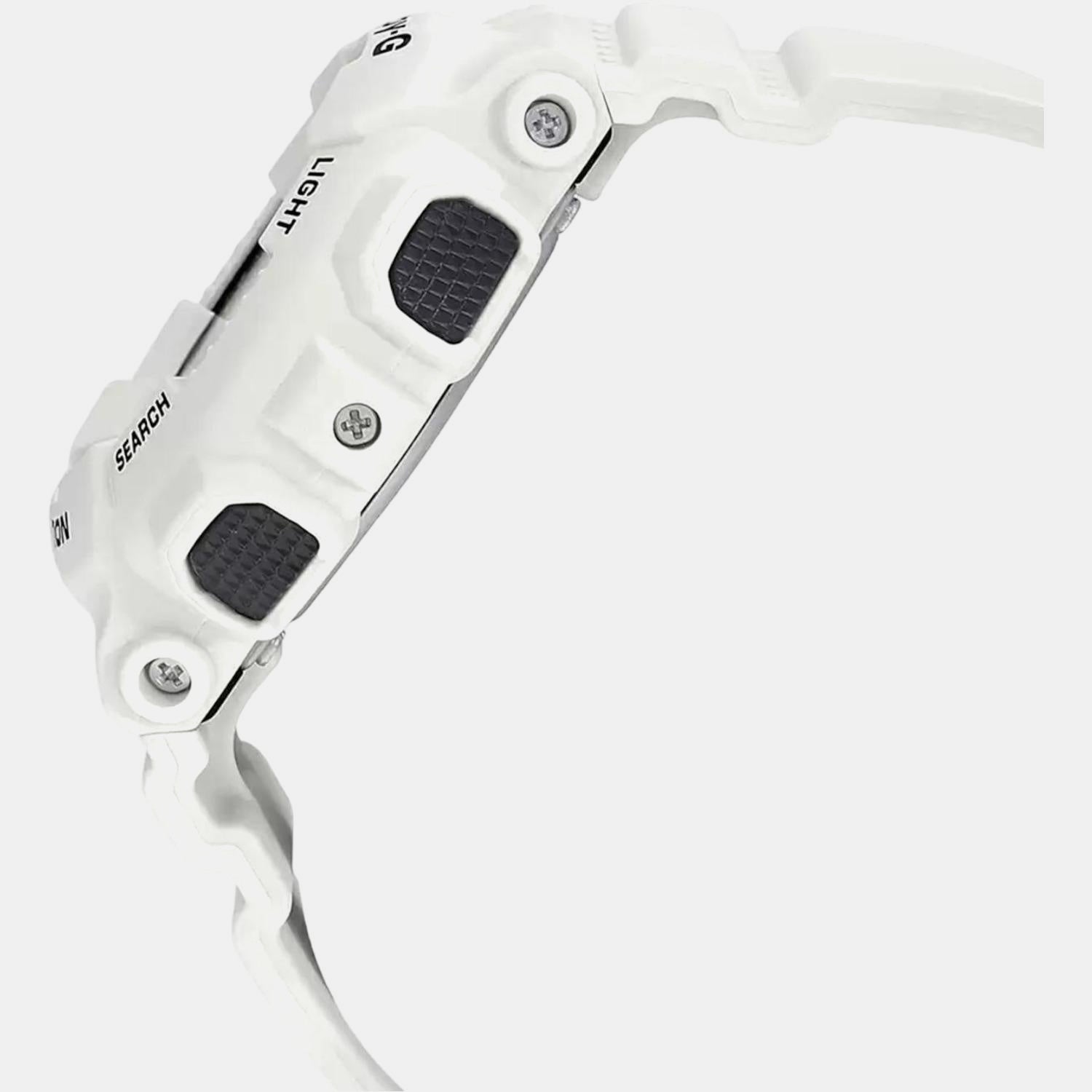 Baby-G Women Quartz White Dial Analog-Digital Resin Watch BX197