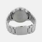 Eco-Drive Men Quartz Black Dial Chronograph Stainless Steel Watch CA0690-88E
