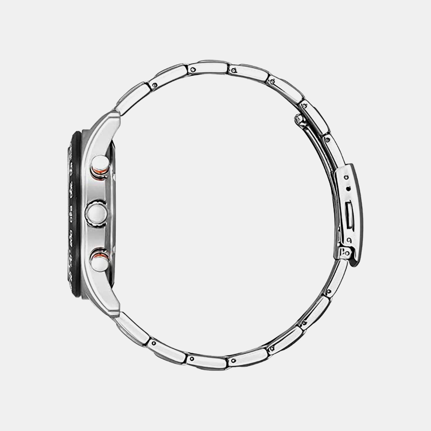 Eco-Drive Men Eco-Drive Blue Dial Chronograph Stainless Steel Watch CA4486-82L