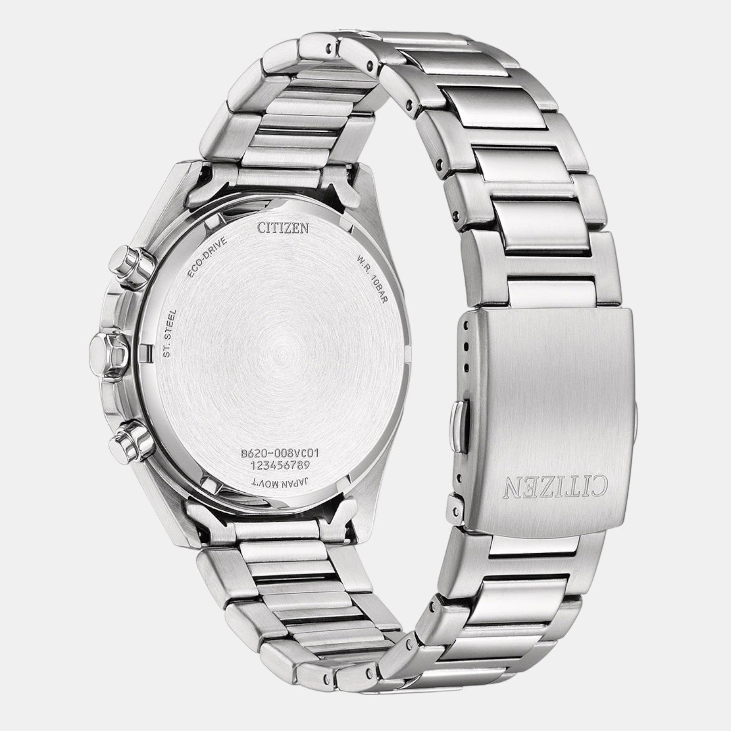 Eco-Drive Men Eco-Drive Blue Dial Analog Stainless Steel Watch CA4590-81L