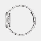 Eco-Drive Men Eco-Drive Green Dial Chronograph Stainless Steel Watch CA4590-81X