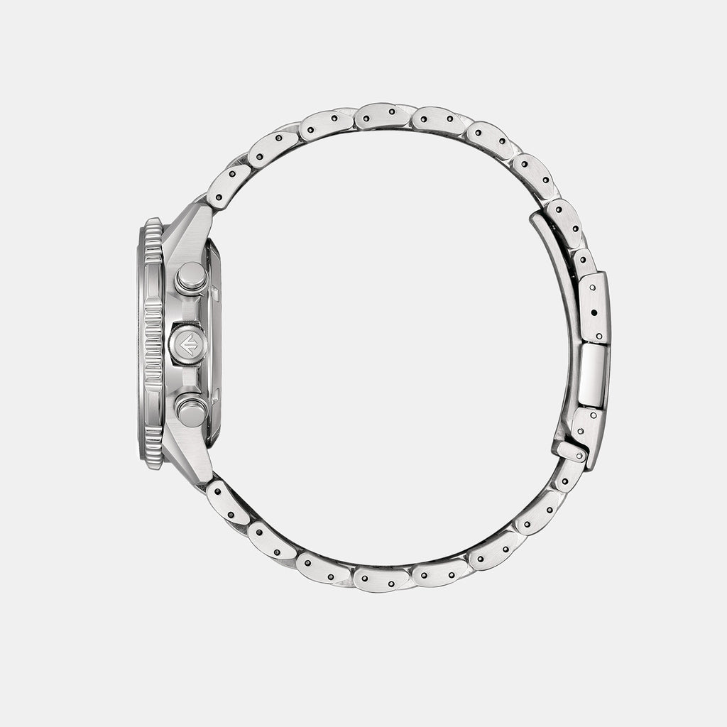 Promaster Sky Men Eco-Drive White Dial Chronograph Stainless Steel Watch CA4660-61A