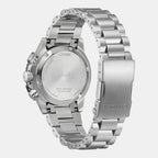Eco-Drive Men Quartz Black Dial Chronograph Stainless Steel Watch CA4664-60E
