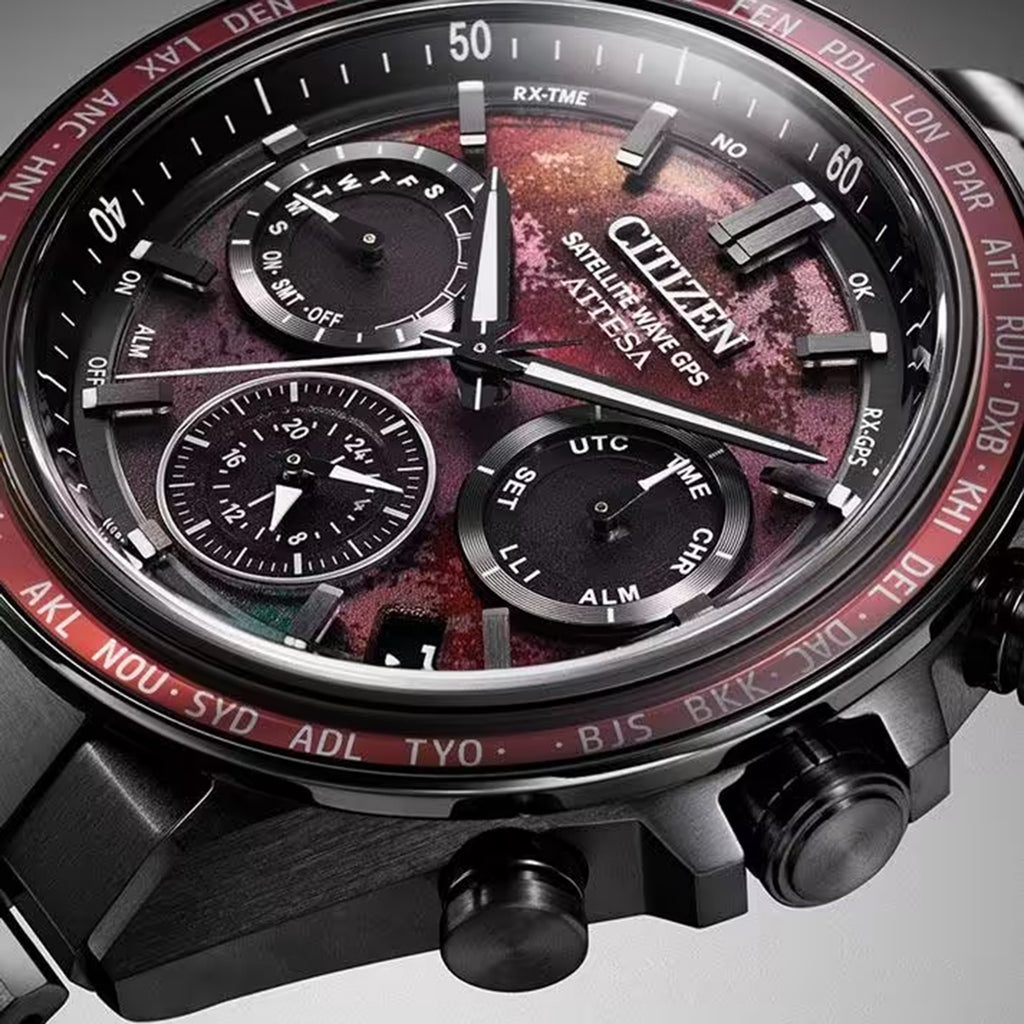 Attesa Men Quartz Multicolour Dial Chronograph Titanium Watch CC4077-71Z