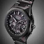 Men Quartz Black Dial Analog Stainless Steel Watch CC4105-69E