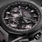 Men Quartz Black Dial Analog Stainless Steel Watch CC4105-69E