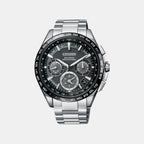 Attesa Men Quartz Black Dial Chronograph Titanium Watch CC4104-53E