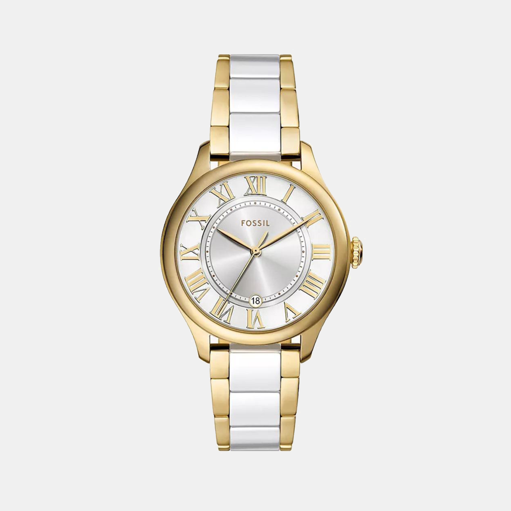 Gilmore Quartz Women White Dial Analog Ceramic Watch CE1131