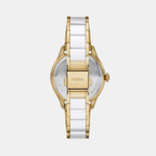 Gilmore Quartz Women White Dial Analog Ceramic Watch CE1131