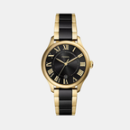 Gilmore Quartz Women Black Dial Analog Ceramic Watch CE1132