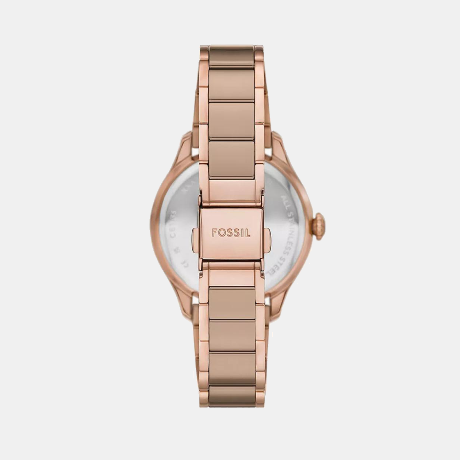 Gilmore Quartz Women Rose Gold Dial Analog Ceramic Watch CE1133