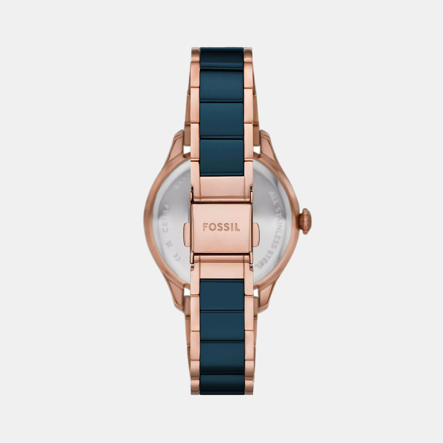 Gilmore Quartz Women Navy Blue Dial Analog Ceramic Watch CE1134