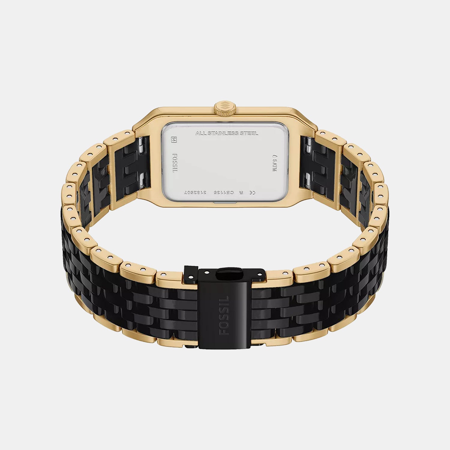 Raquel Women Quartz Black Dial Analog Stainless Steel Watch CE1135