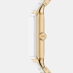 Raquel Women Quartz White Dial Analog Stainless Steel Watch CE1136