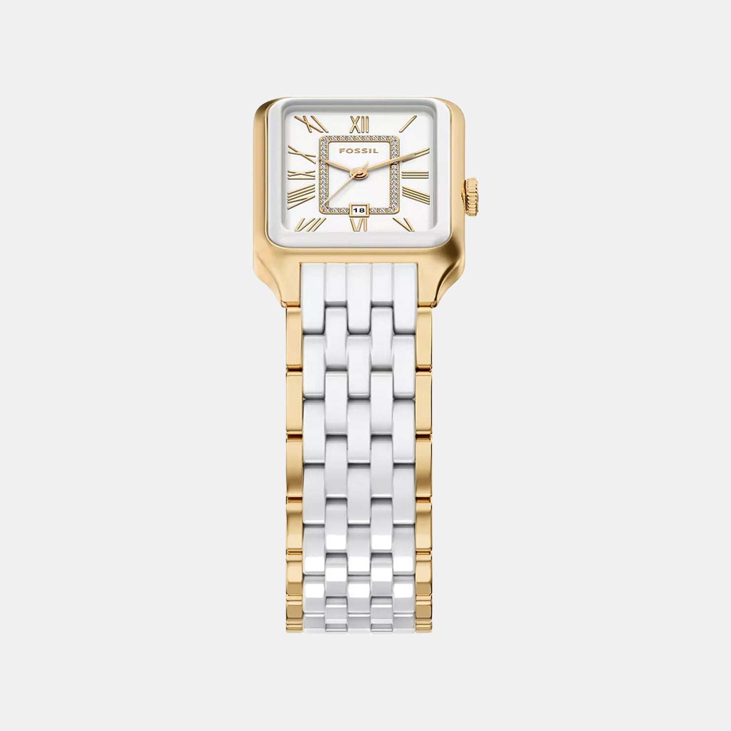 Raquel Women Quartz White Dial Analog Stainless Steel Watch CE1136