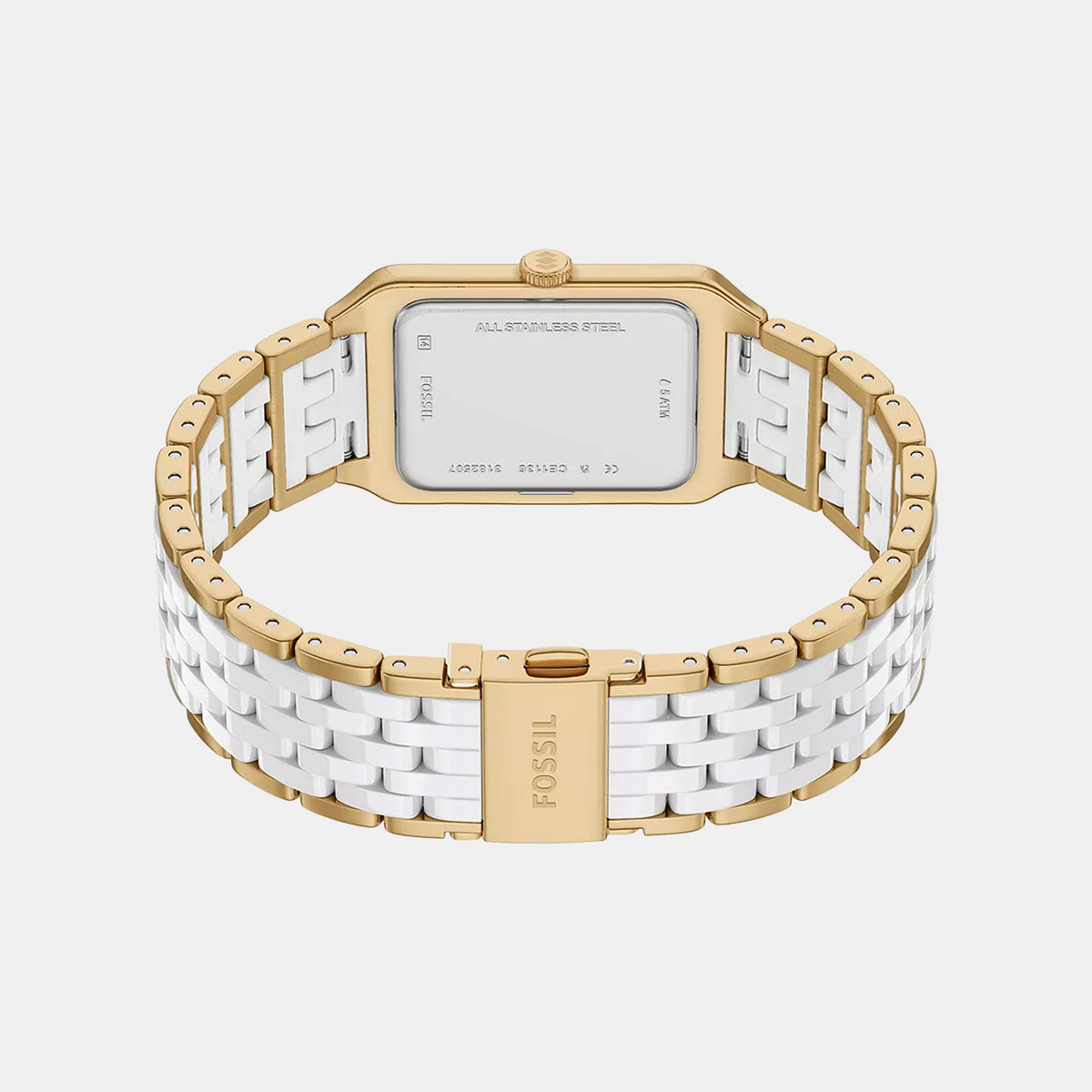 Raquel Women Quartz White Dial Analog Stainless Steel Watch CE1136