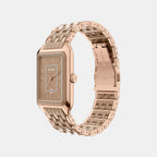 Raquel Women Quartz Nude Dial Analog Stainless Steel Watch CE1137