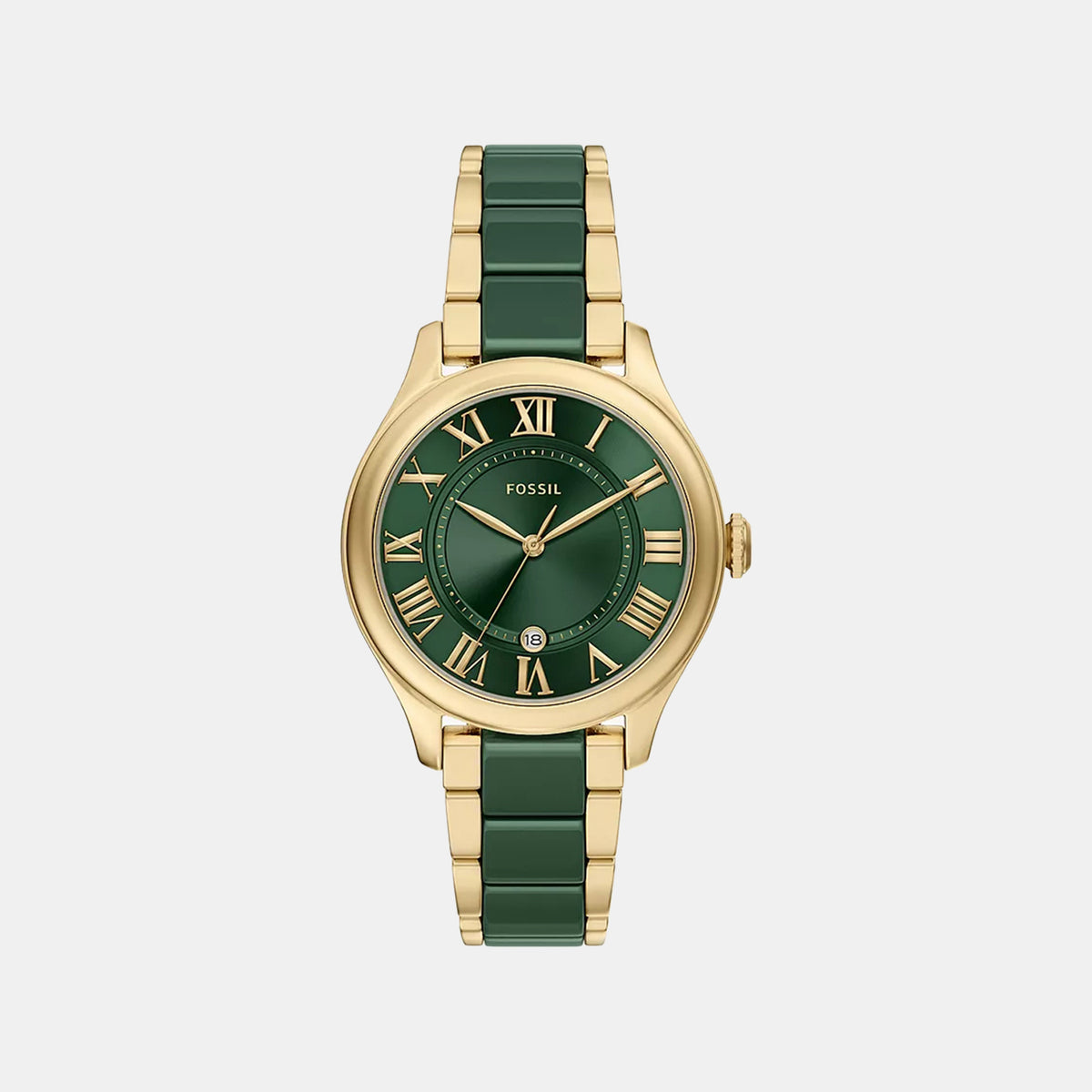 Gilmore Women Quartz Green Dial Analog Stainless Steel Watch CE1138