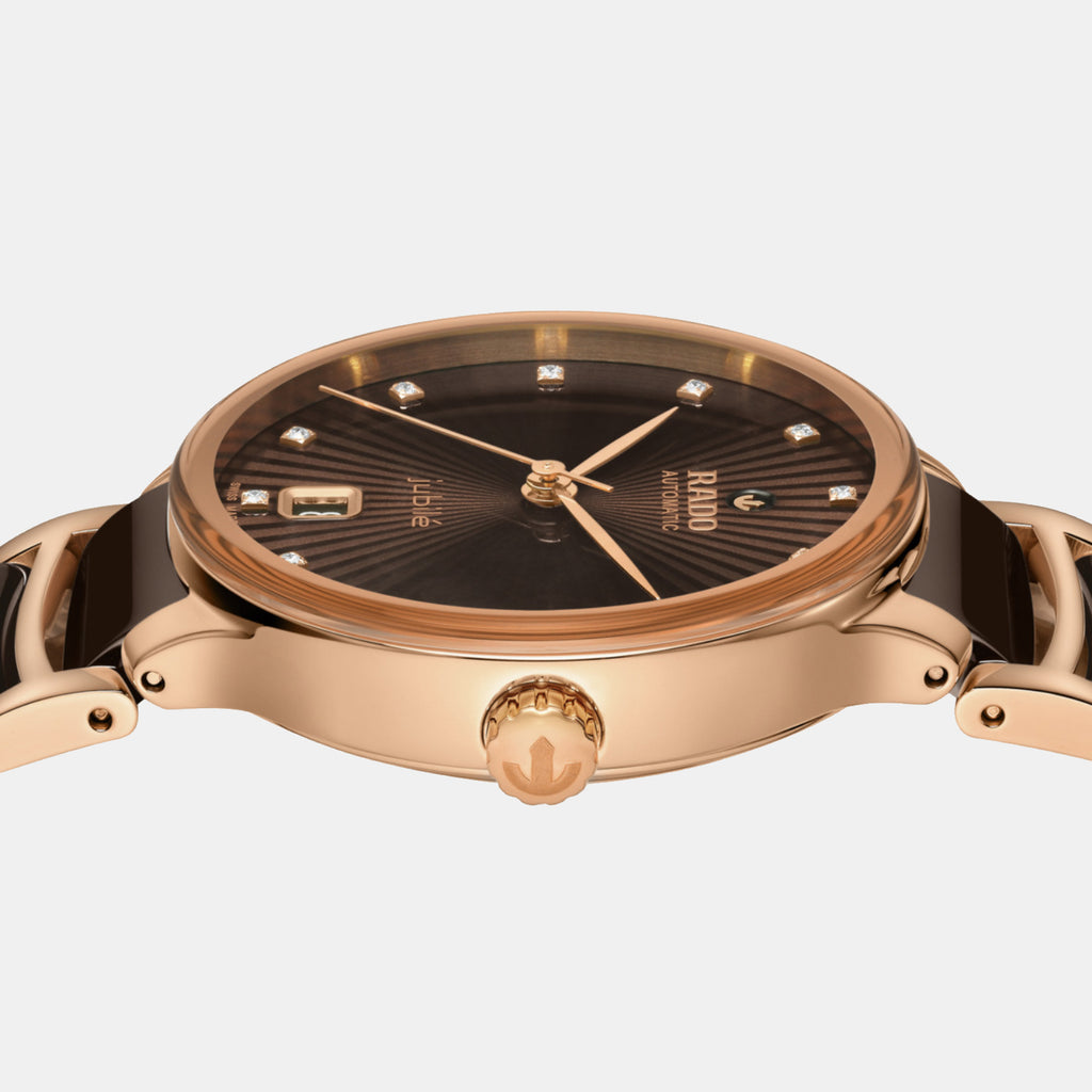 Centrix Women Automatic Brown Dial Analog Ceramic Watch R30037732