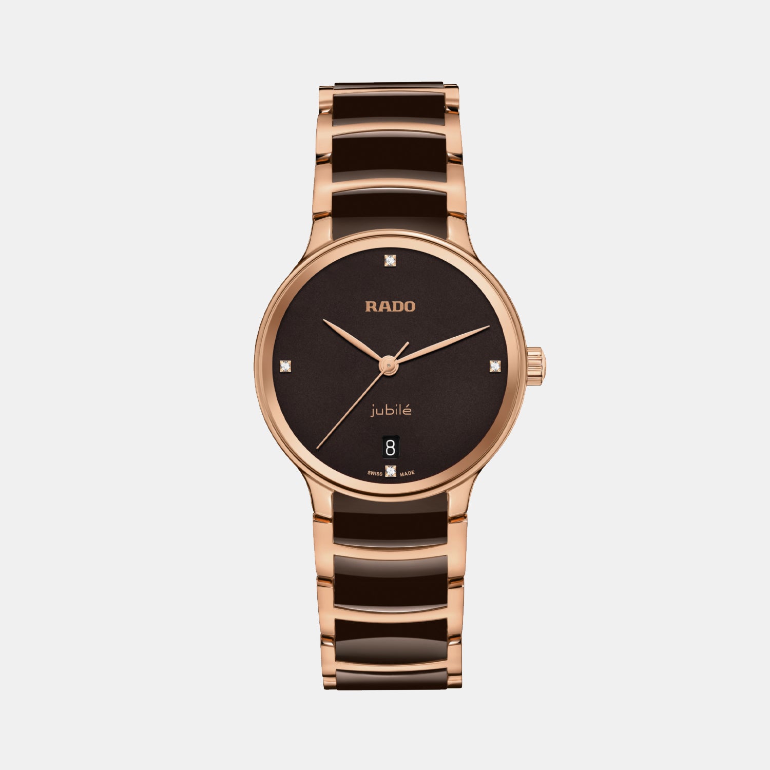 Centrix Women Quartz Brown Dial Analog Ceramic Watch R30038712