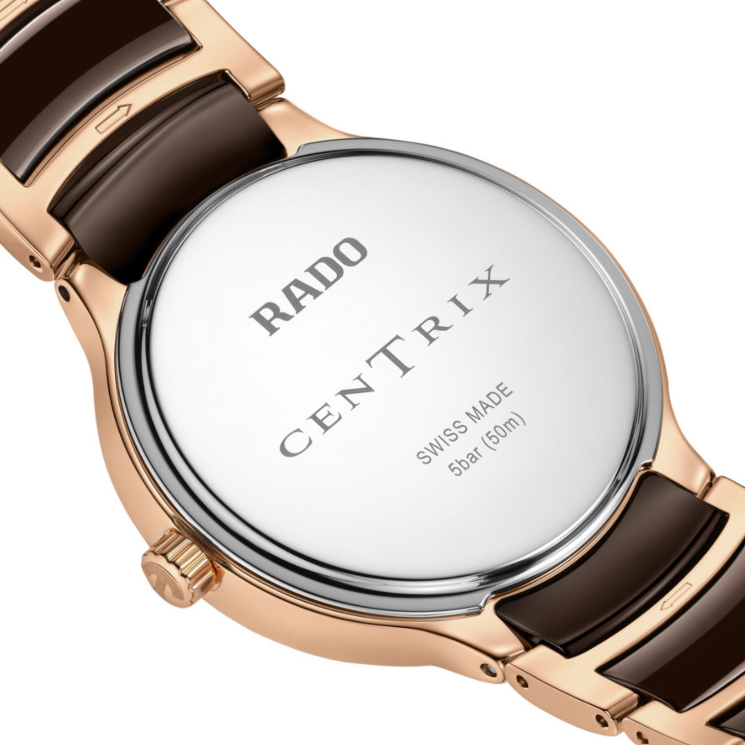 Centrix Women Quartz Brown Dial Analog Ceramic Watch R30038712