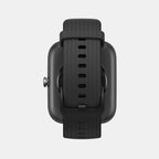 Unisex Processor Black Dial LCD Silicone Watch BIP 3 BLACK