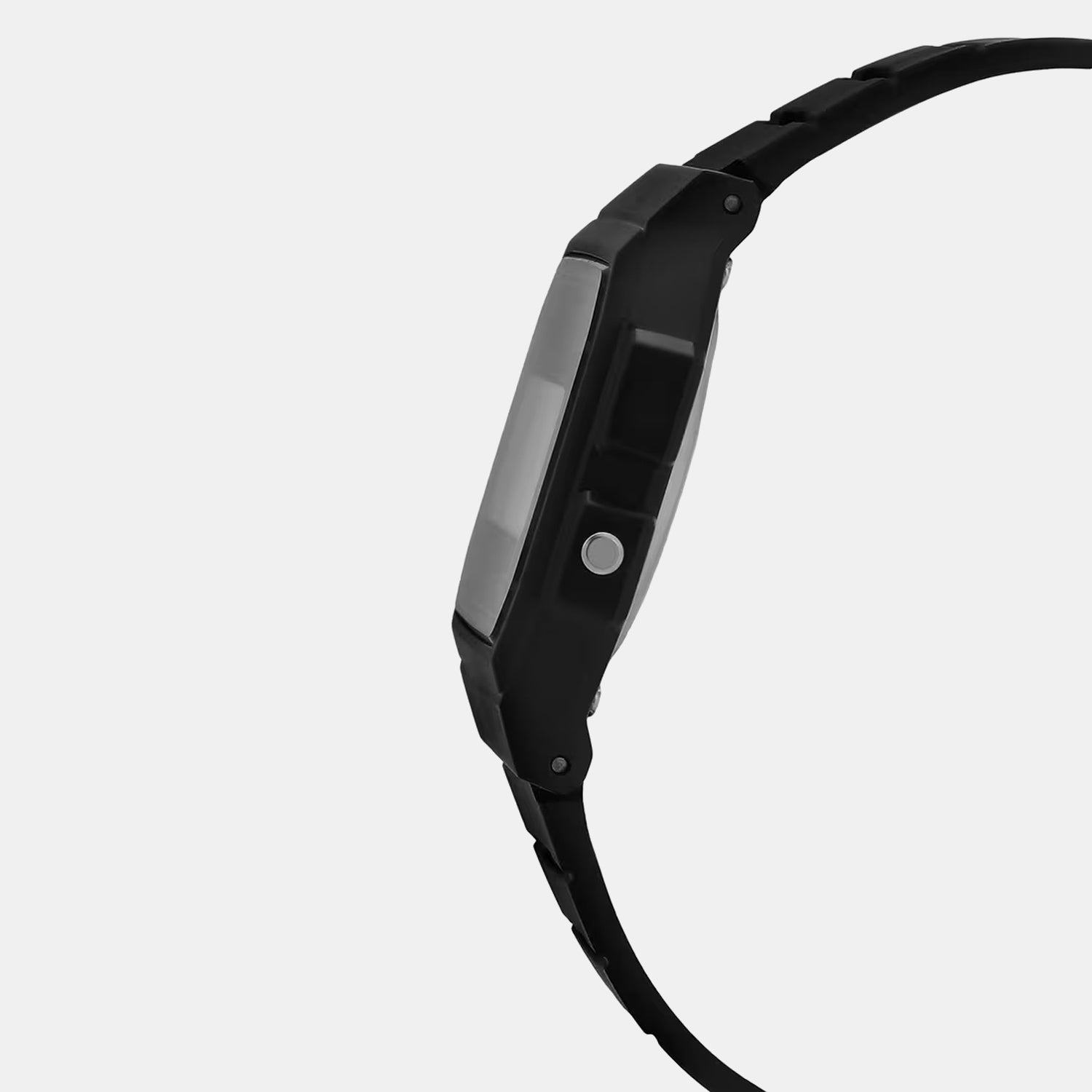 Youth Unisex Quartz Black Dial Digital Resin Watch D002